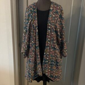 LuLaRoe Vibrant Patterned Women's Cardigan